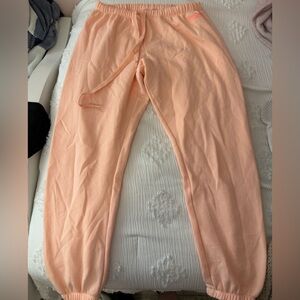 NWOT| VS PINK| Cozy Orange Sweats